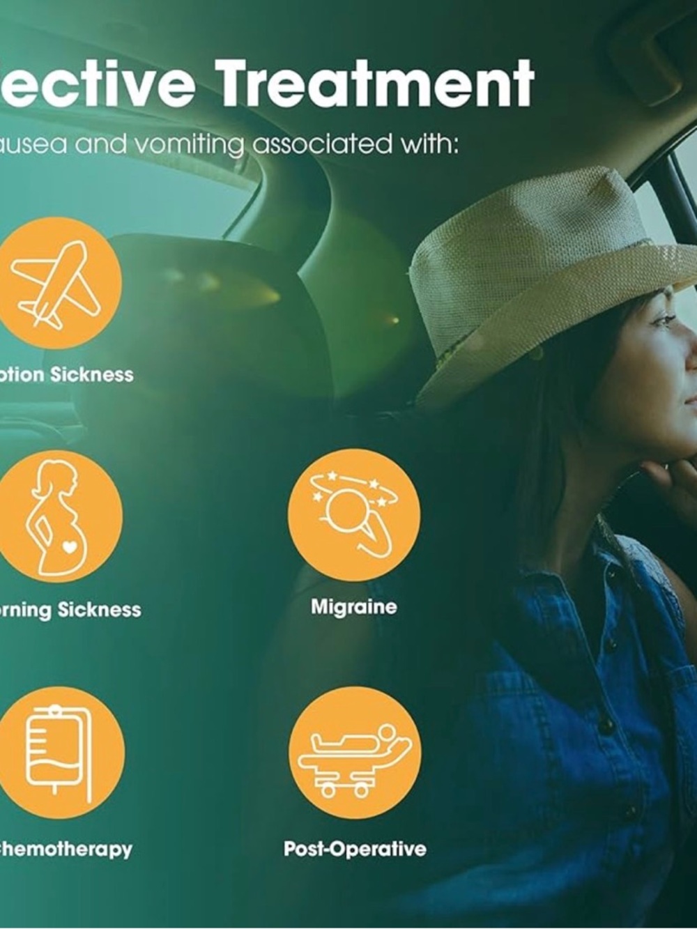 Reliefband Premier Anti-Nausea Wristband - Picture 6 of 8